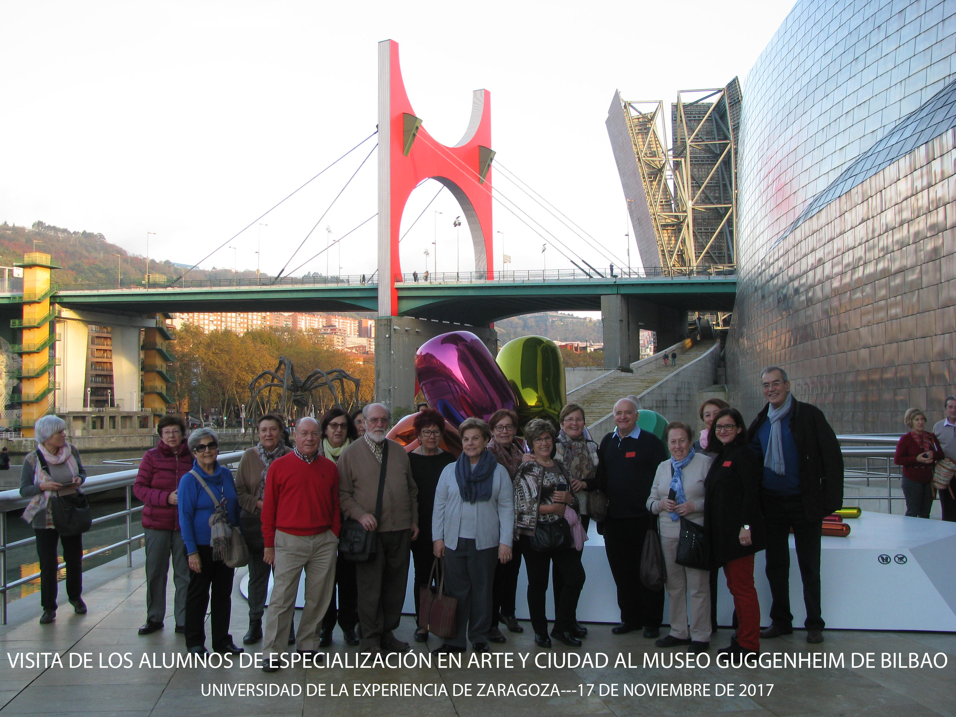 Visita a Bilbao. Curso Especialización en Arte y Ciudad